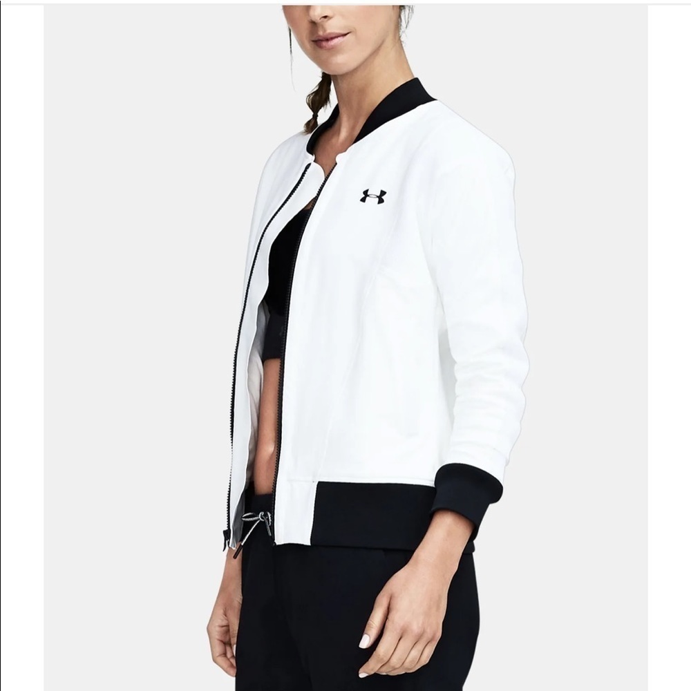 Under Armour Mixed Media Women Bomber Jacket